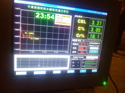 NJ-TG5型炉前高铬铸铁碳铬快速分析仪图片