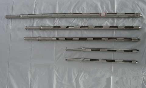 1m 1.5m 2m不锈钢水泥取样器图片