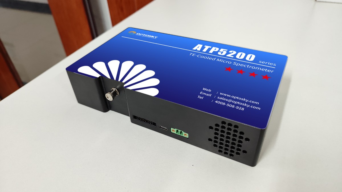 高灵敏度,高分辨率,制冷型微型光纤光谱仪-ATP5200P图片