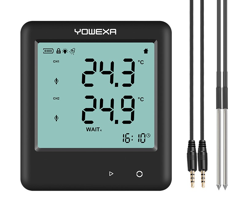 YDP-10E双通道PDF温度记录仪图片