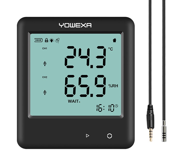 YDP-20E PDF温湿度记录仪外置探头版图片