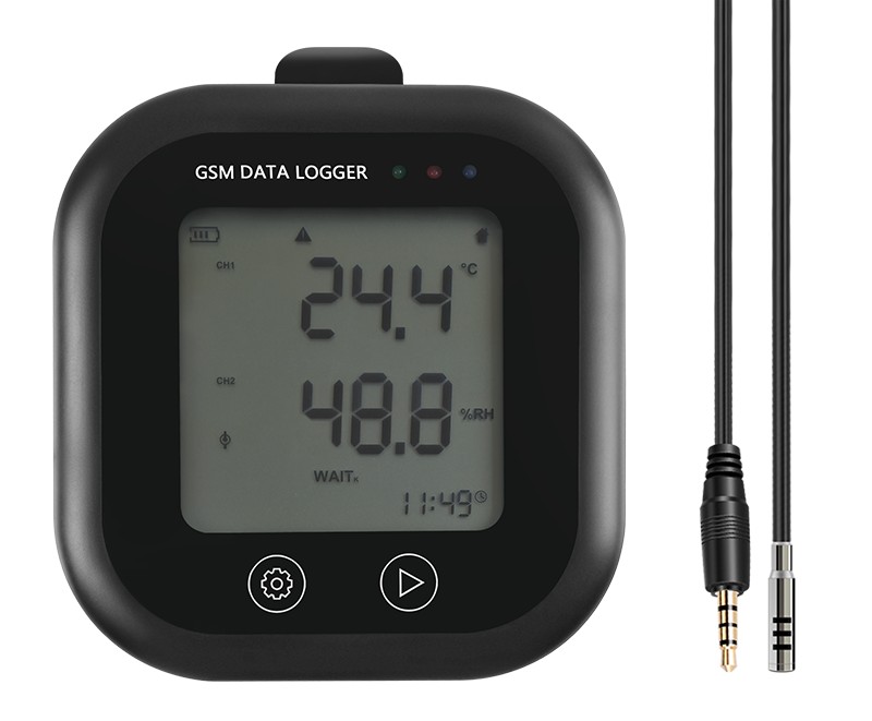 GSM-200E短信报警温湿度记录仪图片
