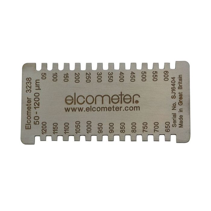 Elcometer 3238长边湿膜梳(不锈钢)图片
