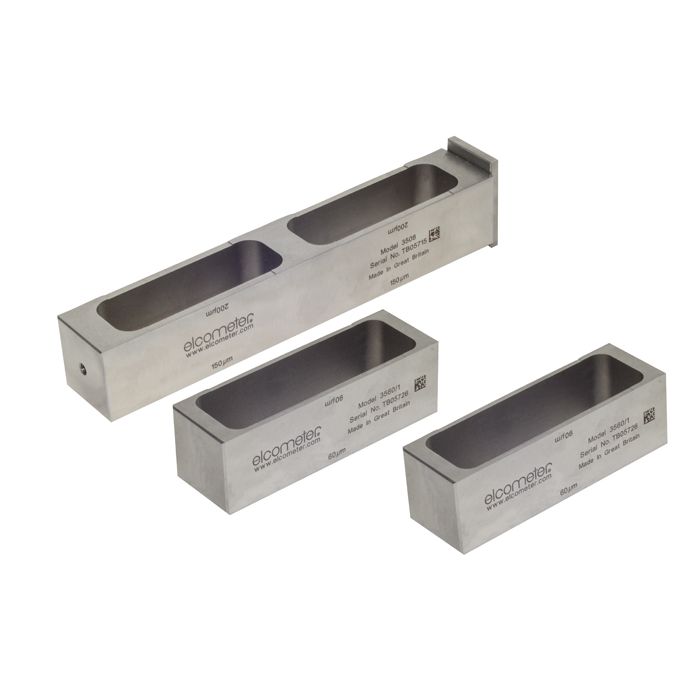 Elcometer 3508 & 3560带贮存槽的4膜厚涂膜器图片