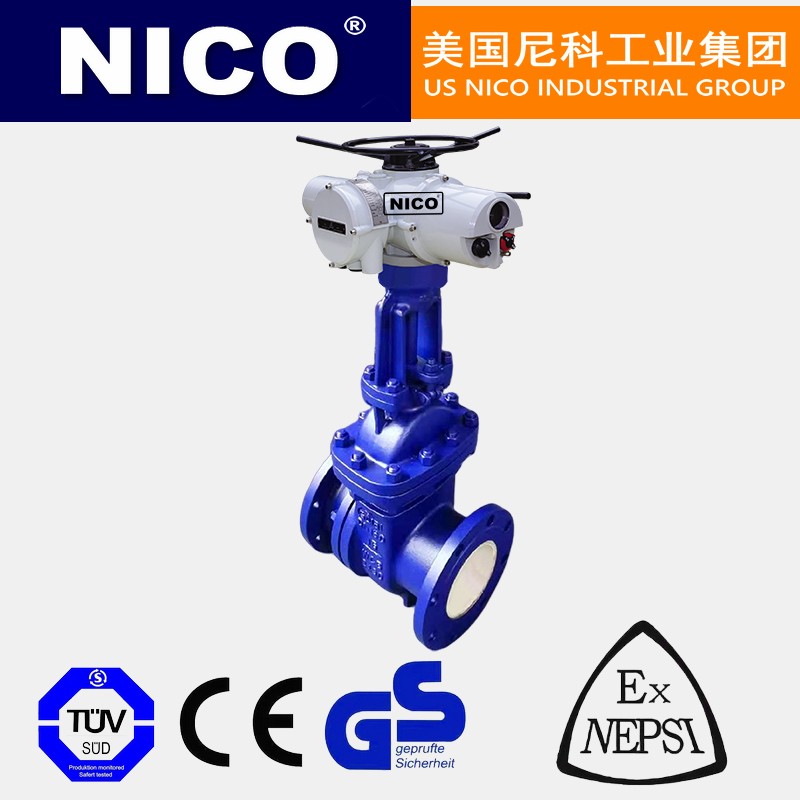 NKTS进口电动陶瓷闸阀图片