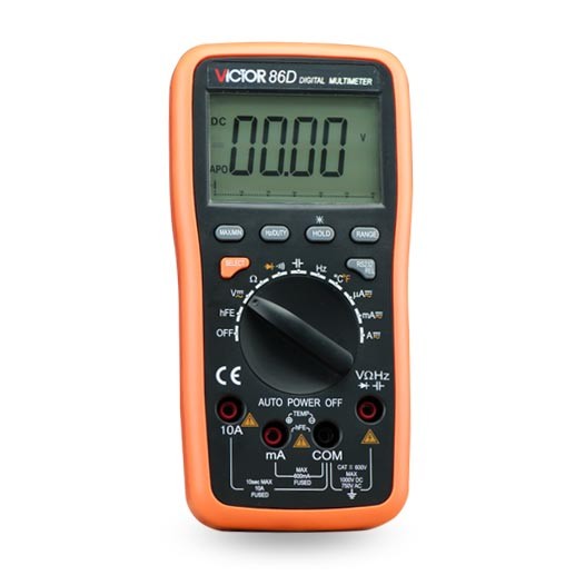 VICTOR 86D万用表(带USB口)图片