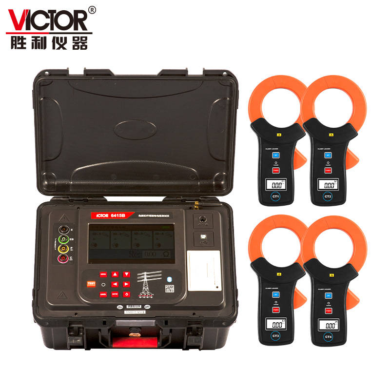 VICTOR 6415B免解扣杆塔接地电阻测试仪图片