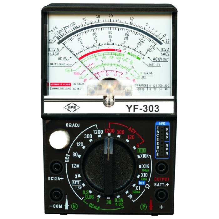 YF-303指针三用电表图片