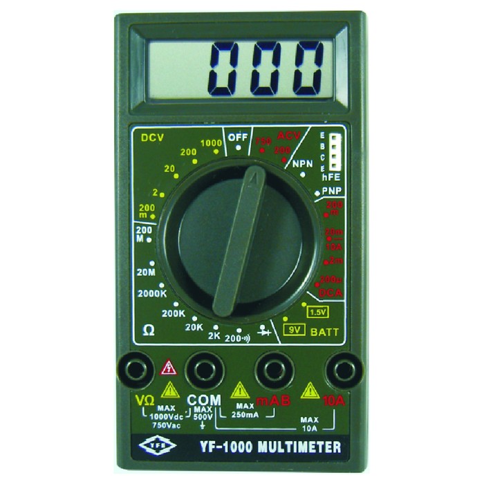YF-1000数位万用表图片