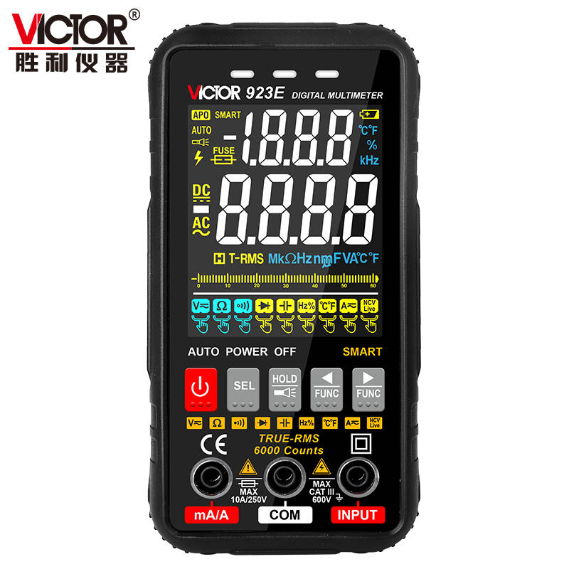 VICTOR 923E智能数字多用表图片