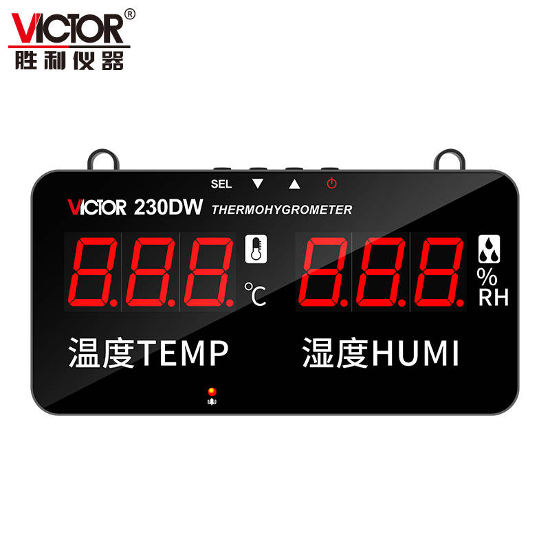 VICTOR 230DW壁挂式温湿度计(带蓝牙,WIFI,语音播报)图片