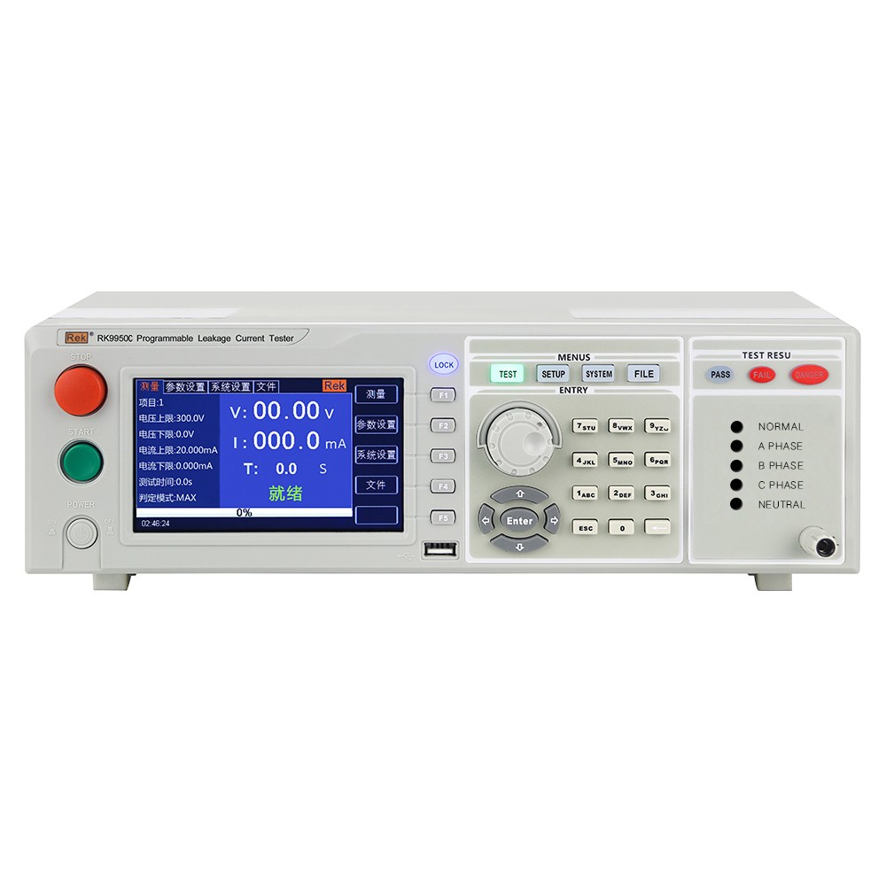 300V RK9950C三相程控泄漏电流测试仪图片