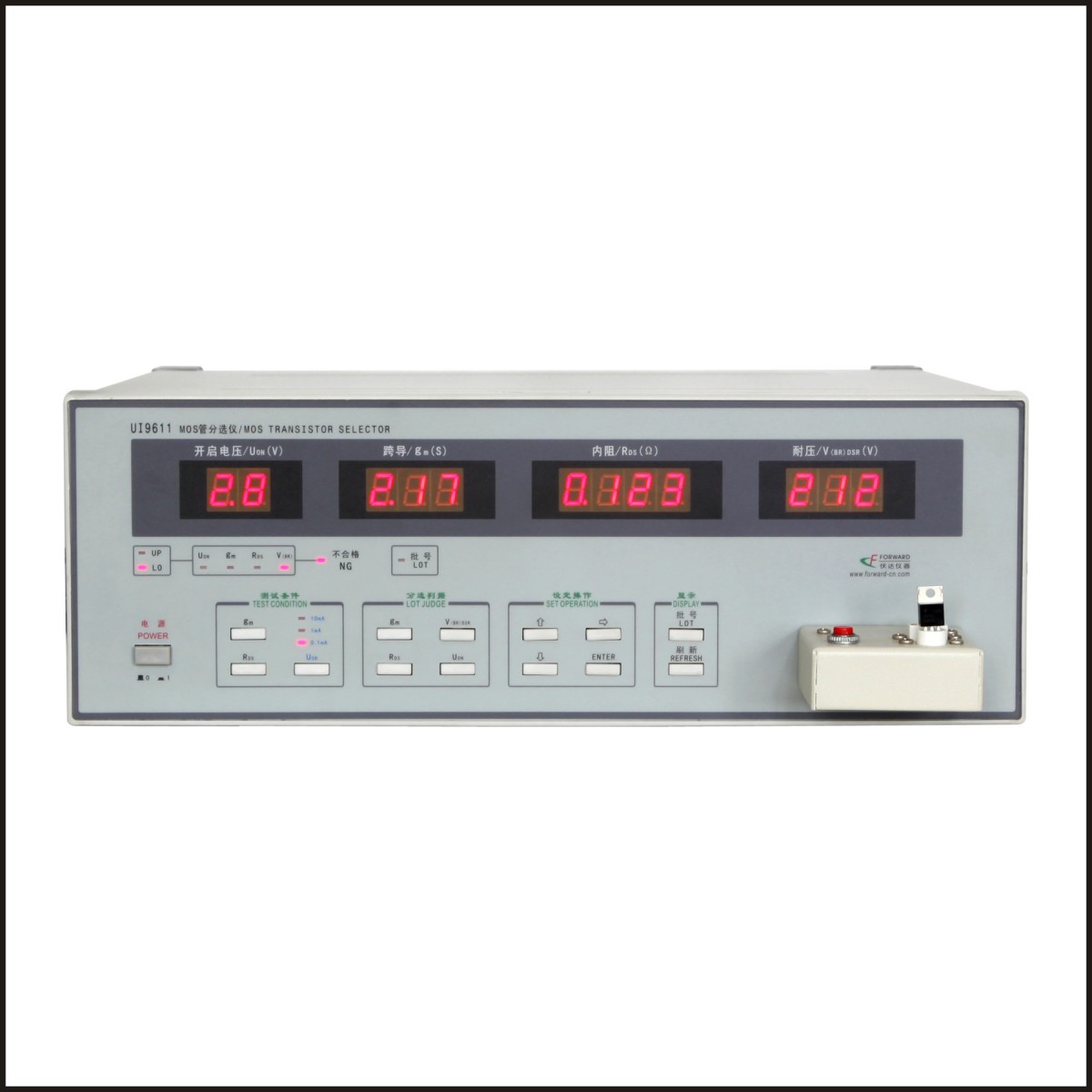 UI9611 MOS管分选仪图片
