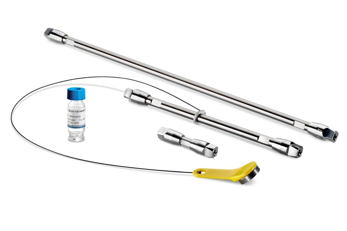ACQUITY Premier Protein SEC Column, 250Å, 1.7 µm, 4.6 x 150 mm with mAb Size Variant Standard plus Guard, 1/pk图片