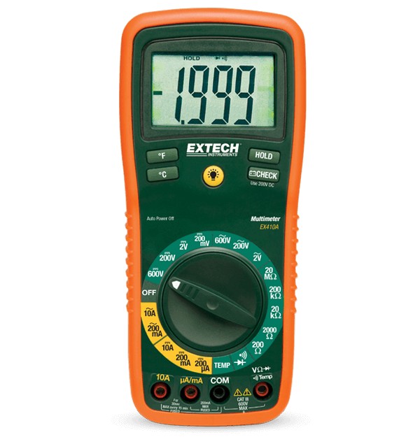 Extech EX410A 8功能专业级数字万用表图片