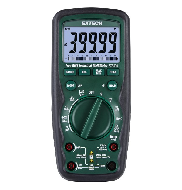 Extech EX530A耐用型真有效值工业级数字万用表图片