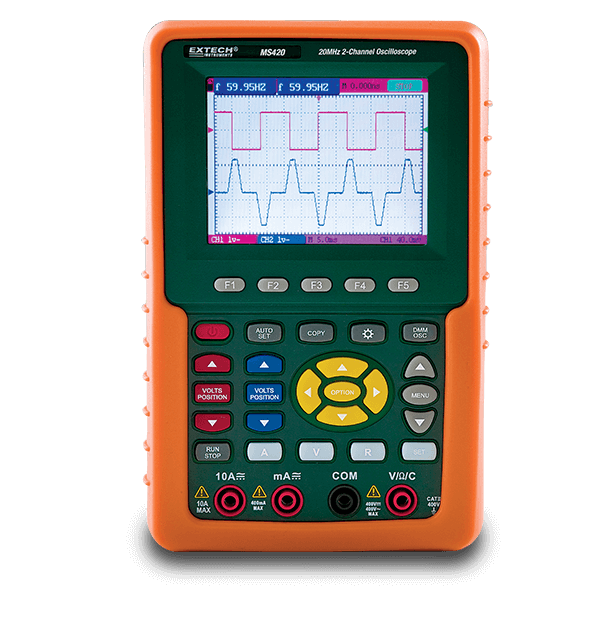 Extech MS420 20MHz二通道数字示波器图片