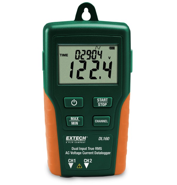 Extech DL160双输入真有效值交流电压/电流数据记录仪图片