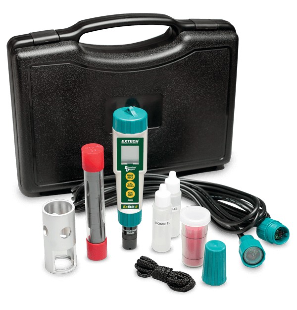 Extech DO600-K防水ExStik® II溶解氧测定仪套装图片