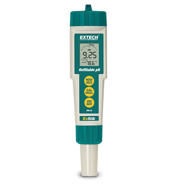 Extech PH110 ExStik®可重复填充pH测定仪图片