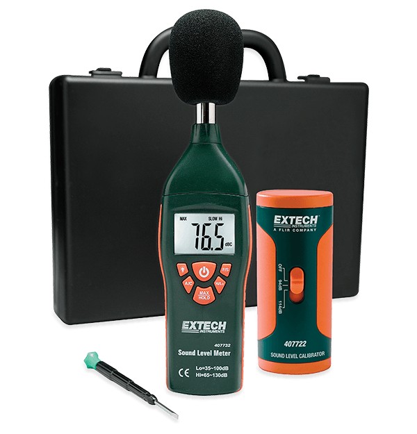 Extech 407732-KIT 2类噪音计套装图片