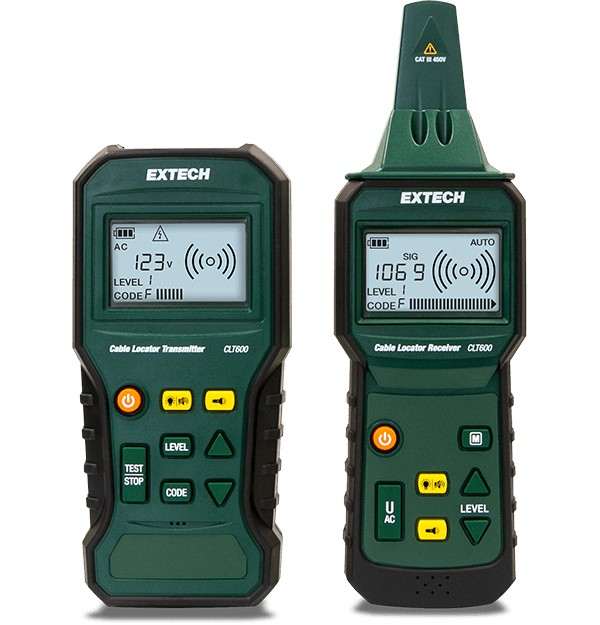 Extech CLT600高级电缆定位器和测试仪套装图片