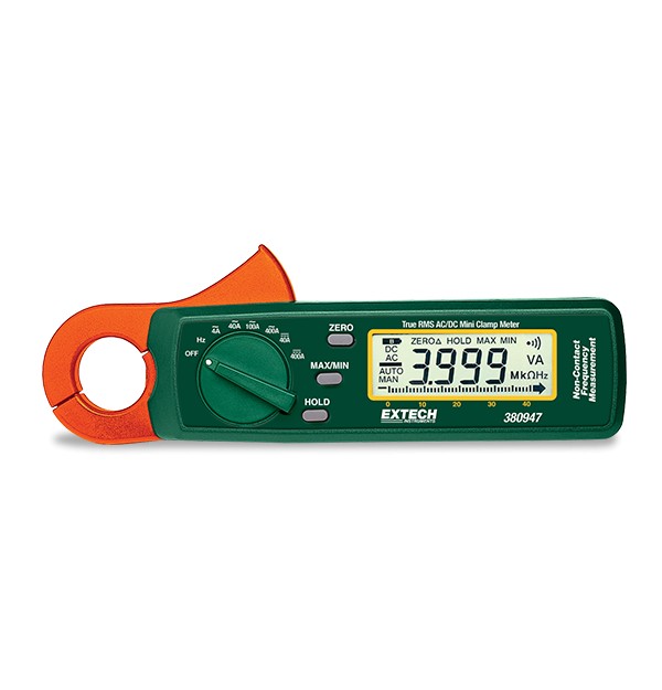 Extech 380947真有效值交流/直流迷你钳形表图片