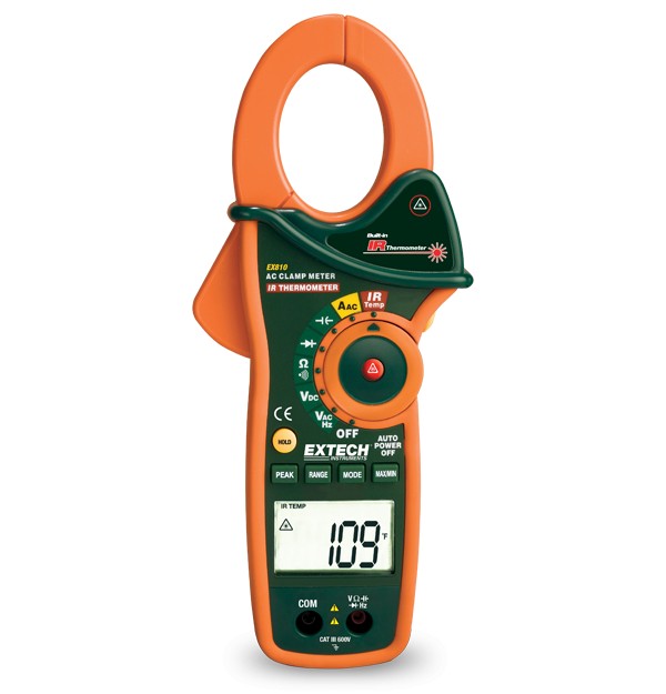 Extech EX810 1000A交流钳形表(带红外测温仪)图片