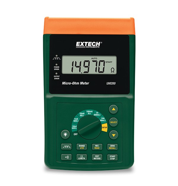 Extech UM200高分辨率微欧姆计图片
