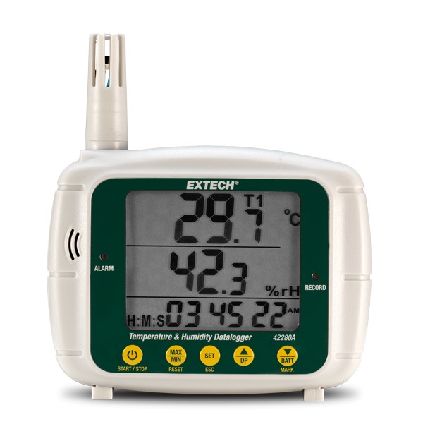 Extech 42280A温度和湿度数据记录仪图片