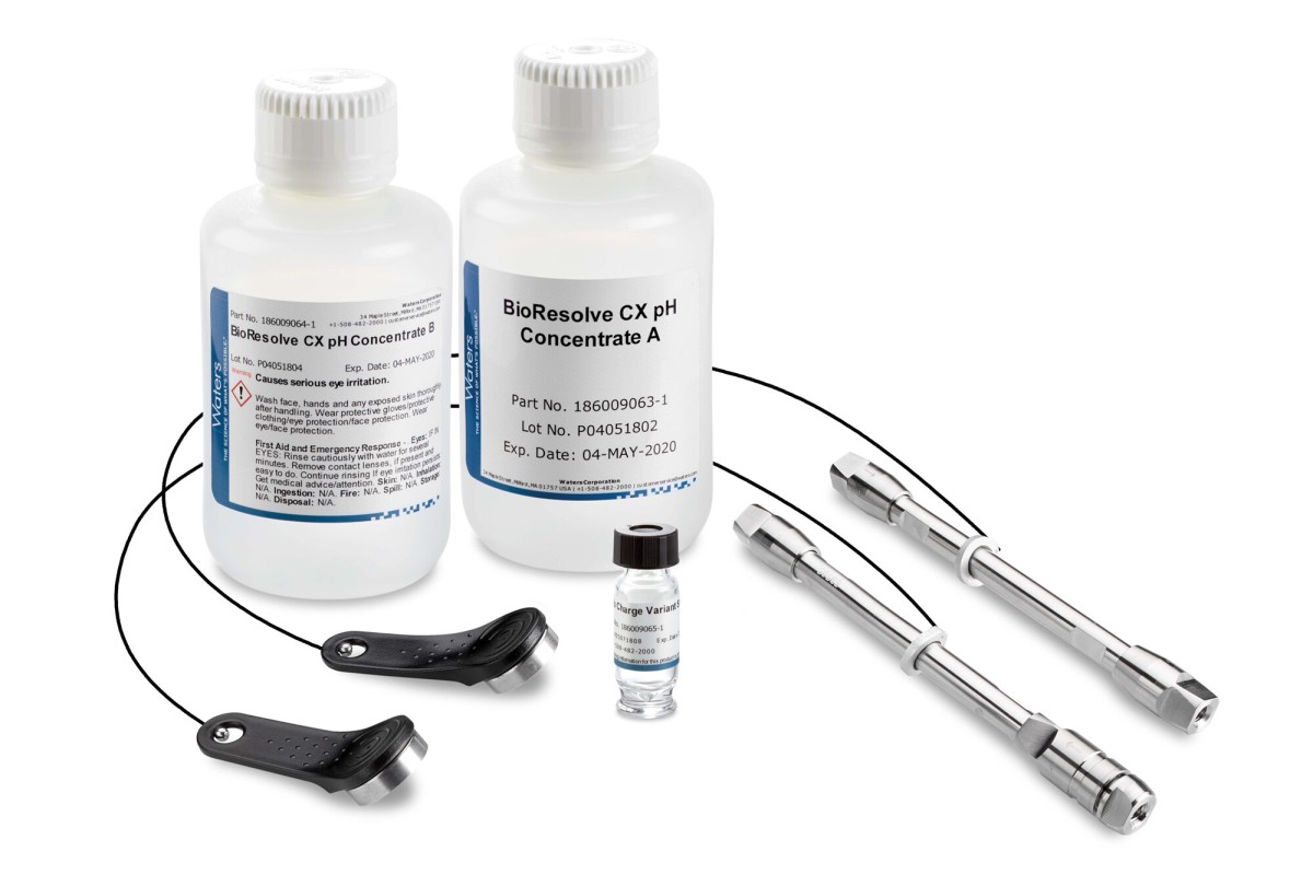 SCX Start Up Kit: BioResolve SCX mAb Column (4.6 mm x 100 mm) with mAb Standard plus pH Concentrates图片