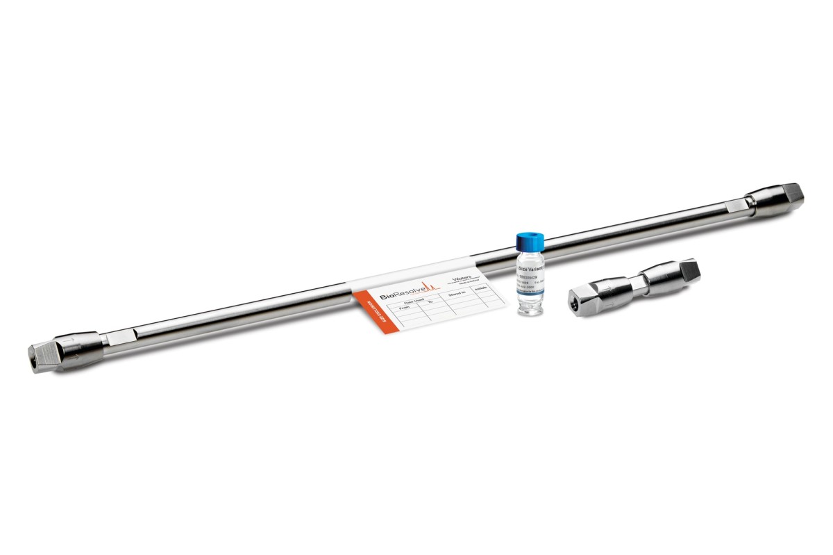 BioResolve SEC mAb Column with BioResolve SEC mAb Guard, 200Å, 2.5 µm, 4.6 x 300 mm, 1/pk with mAb Size Variant Standard图片