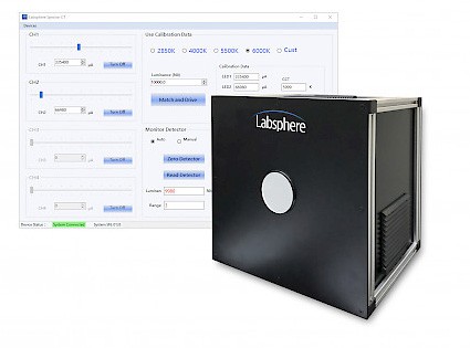 Spectra-CT-1000-L色温可调积分球校准光源图片