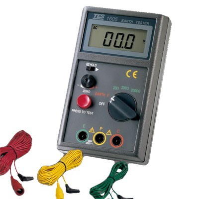TES-1605数字接地电阻计图片