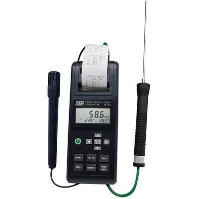 TES-1362A列表式温湿度计图片
