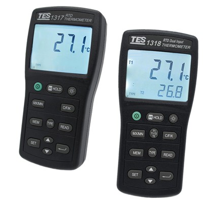 TES-1317白金电阻温度表图片