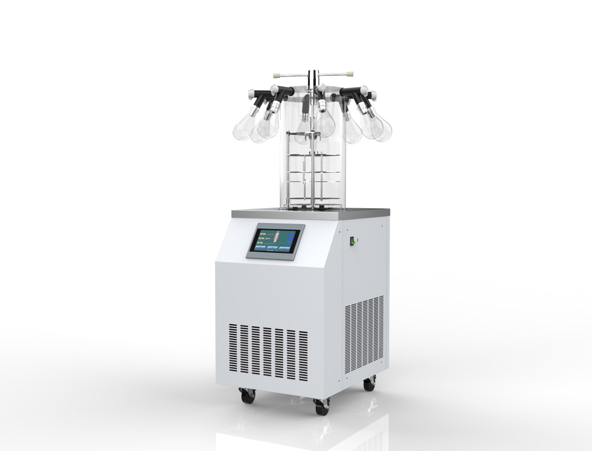 LGJ-18NS/D(电加热多歧管压盖型)实验型冷冻干燥机图片