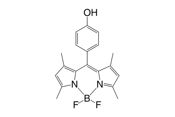 4,4-Difluoro-8(4'-hydroxyphenyl)-1,3,5,7-tetramethyl-4-bora-3a,4a-diaza-s-indacene图片