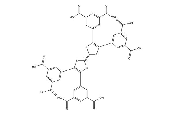 5,5',5'',5'''-([2,2'-Bi(1,3-dithiolylidene)]-4,4',5,5'-tetrayl)tetraisophthalic acid图片