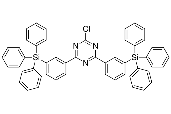 2-Chloro-4,6-bis(3-(triphenylsilyl)phenyl)-1,3,5-triazine图片