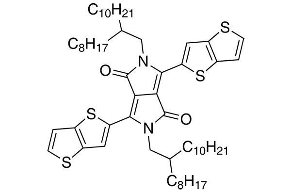 2,5-Bis(2-octyldodecyl)-3,6-bis(thieno[3,2-b]thiophen-2-yl)pyrrolo[3,4-c]pyrrole-1,4(2H,5H)-dione图片