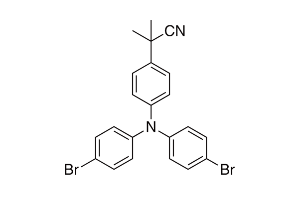 2-(4-(Bis(4-bromophenyl)amino)phenyl)-2-methylpropanenitrile图片