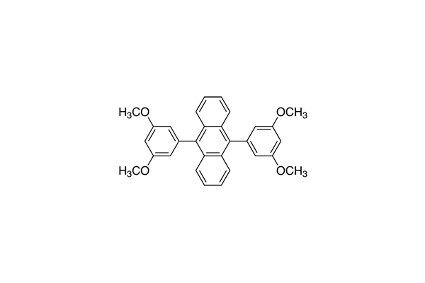 9,10-Bis(3,5-dimethoxyphenyl)anthracene图片