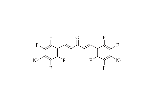 1,5-Bis(4'-azido-2',3',5',6'-tetrafluorophenyl)-1,4-pentadiene-3-one图片