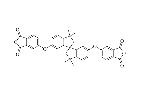 5,5'-((3,3,3',3'-Tetramethyl-2,2',3,3'-tetrahydro-1,1'-spirobi[indene]-6,6'-diyl)bis(oxy))bis(isobenzofuran-1,3-dione)图片
