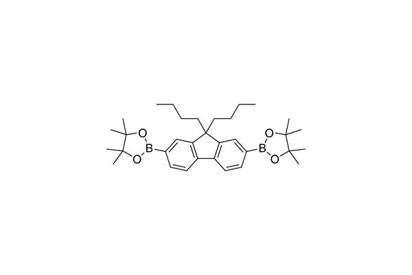 2,2'-(9,9-Dibutyl-9H-fluorene-2,7-diyl)bis(4,4,5,5-tetramethyl-1,3,2-dioxaborolane)图片