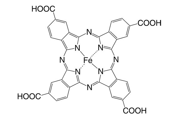 Iron(II)2,9,16,23-tetracarboxy-phthalocyanine图片
