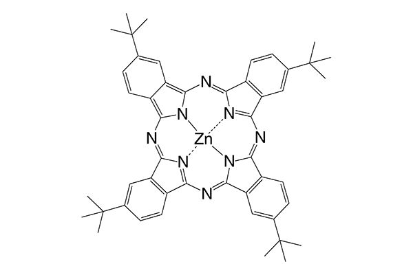Zinc(II)2,9,16,23-tetra(t-butyl)phthalocyanine图片