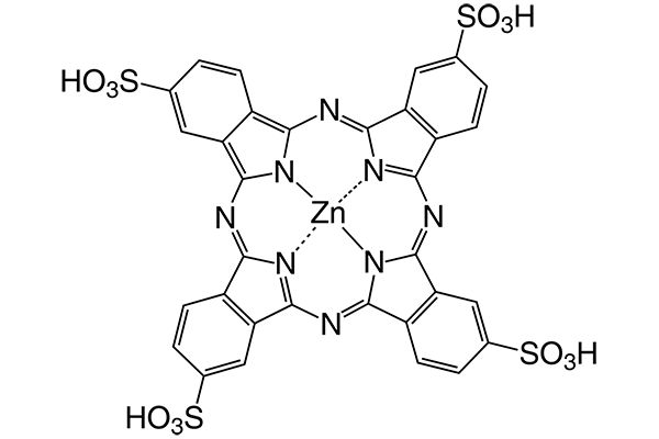Zinc(II)phthalocyanine tetrasulfonic acid图片