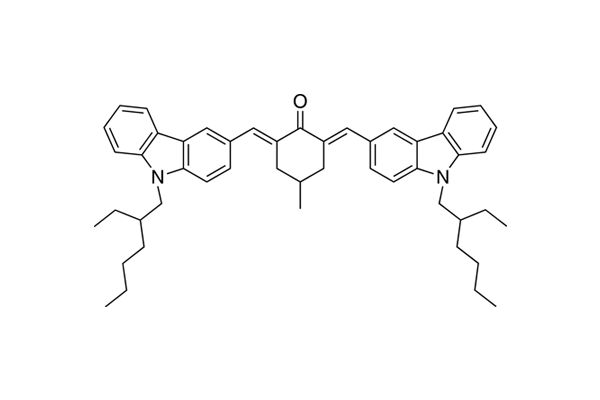 (2E,6E)-2,6-bis((9-(2-ethylhexyl)-9H-carbazol-3-yl)methylene)-4-methylcyclohexanone图片